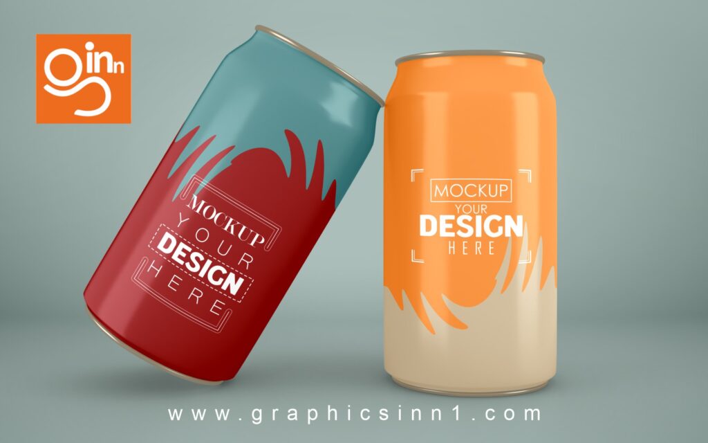 Metal Can Mockup Branding Identity