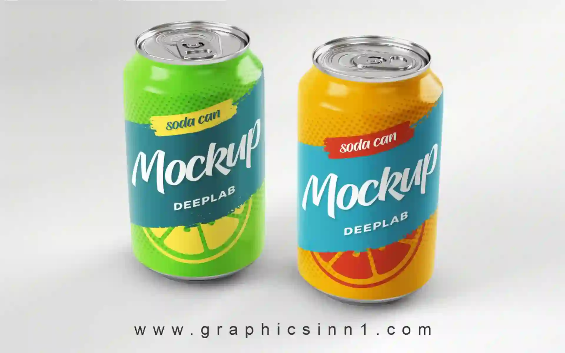 Roylity free Soda Can Mockup 1 Roylity free Soda Can Mockup