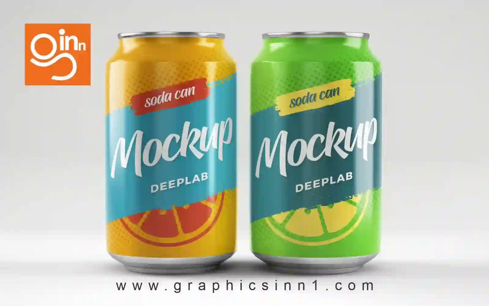 Royality Free Soda Can Mockup 1 Soda Can Mockup