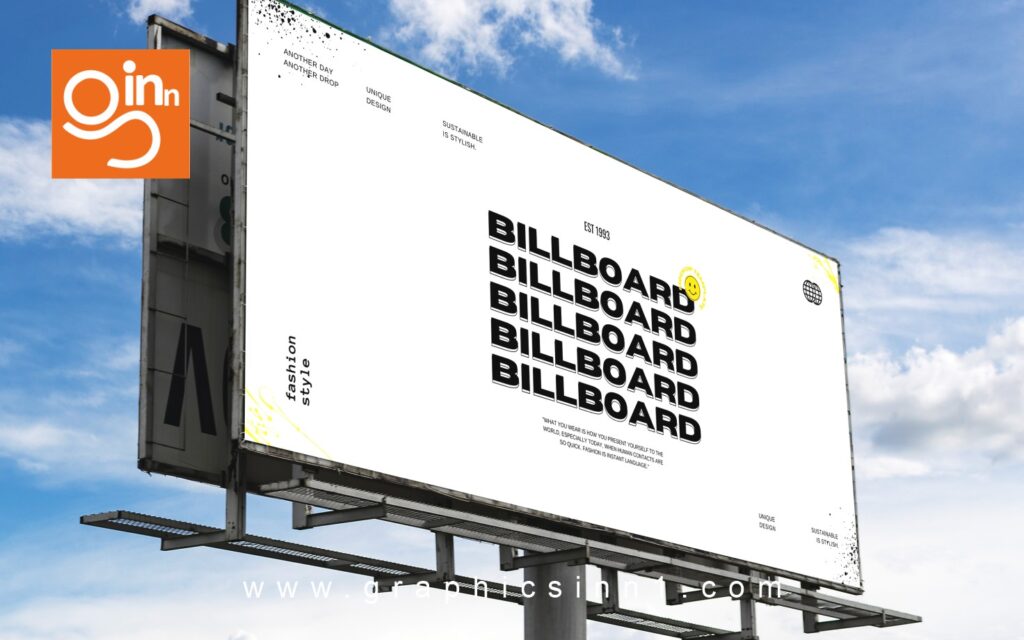 advertsing outdoor billboard mockup