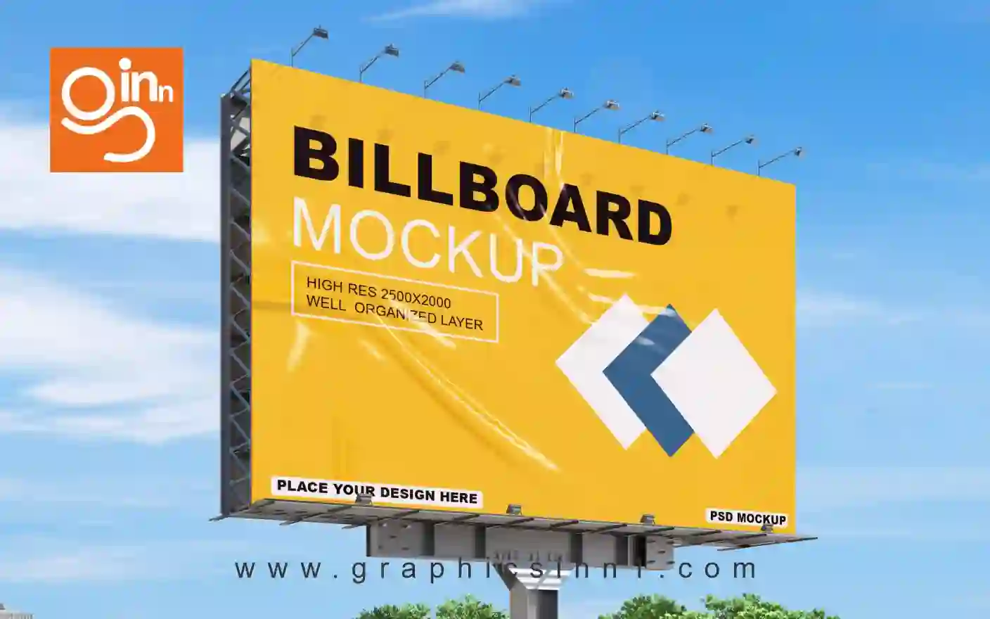 Billboard Mockup PSD 1 billboard mockup psd