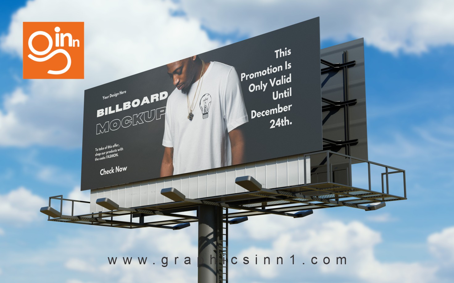 Roylity free billboard mockup 