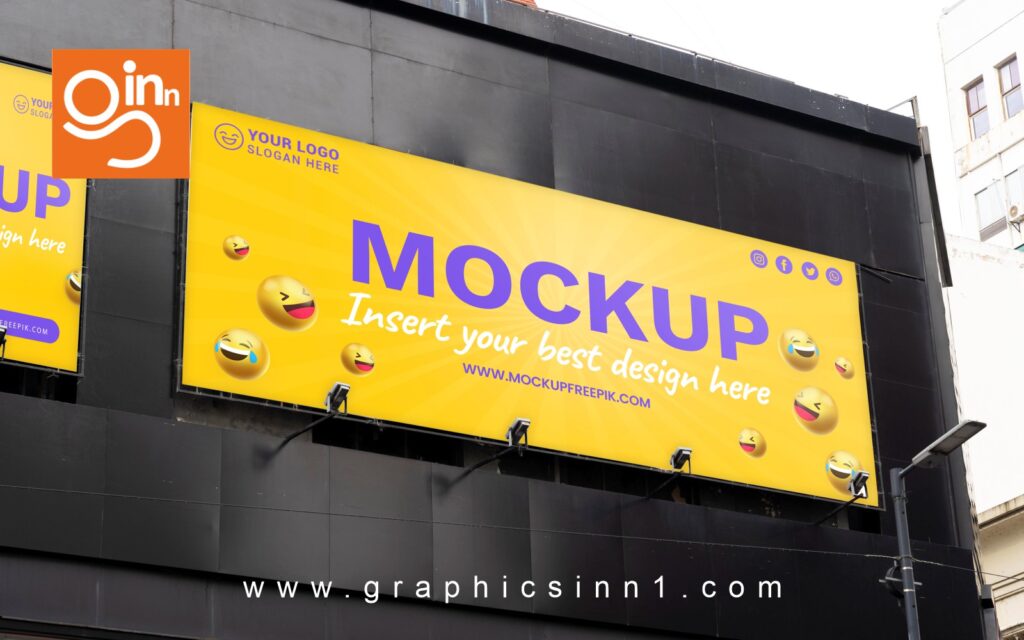 urban street billboards design mockup 1