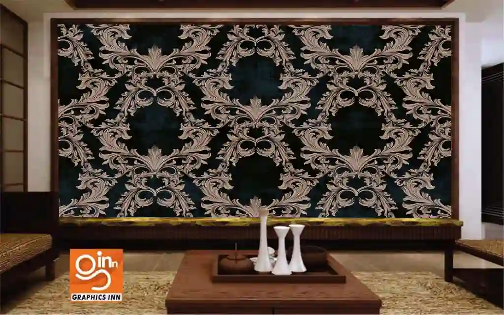 Black Middle Eastern Style Vintage Background 1 Black Middle Eastern Style Vintage Background