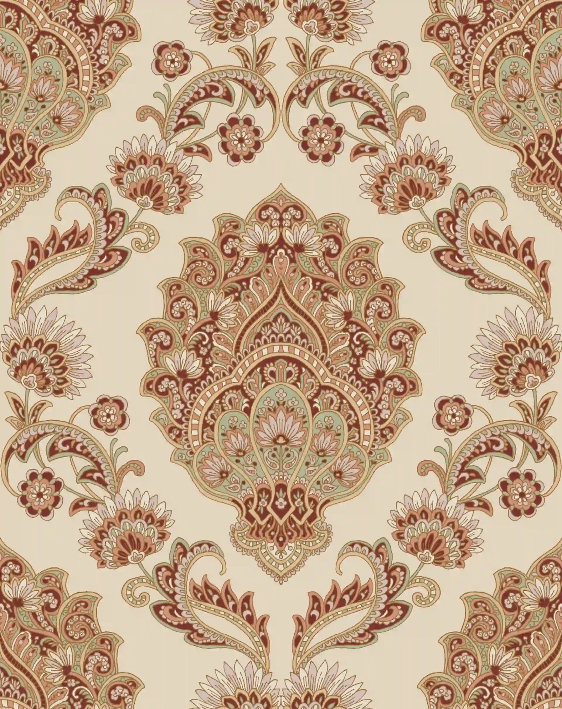 Seamless Paisley Style Pattern Photo 2 Seamless Paisley Style Pattern Photo