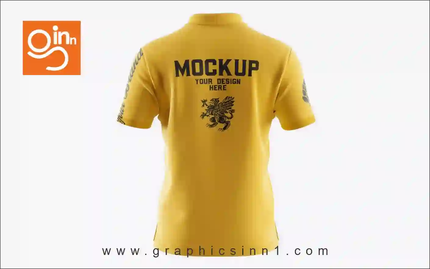 Short Sleeve Polo Shirt Mockup Front Side 1 short sleeve polo shirt mockup front side 3d render