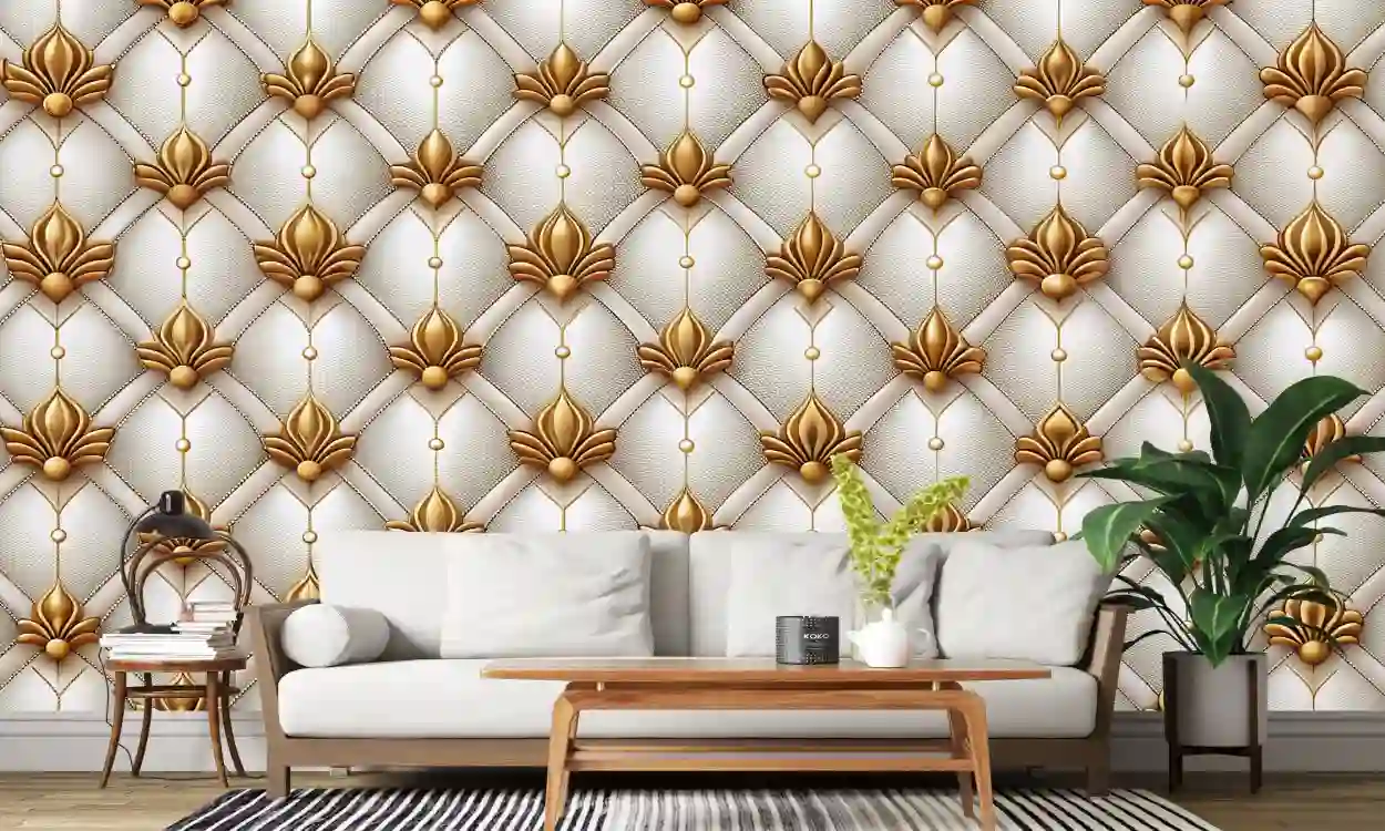 wallpaper 3d classic pattern white leather embroidered download 1 wallpaper 3d classic pattern white leather embroidered 2