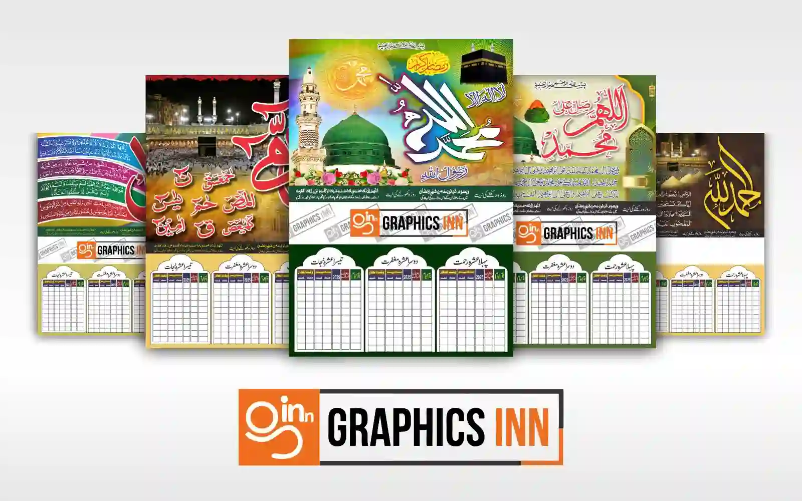 Home 22 Top 5 Ramzan Calendar 2025 CDR Free Download