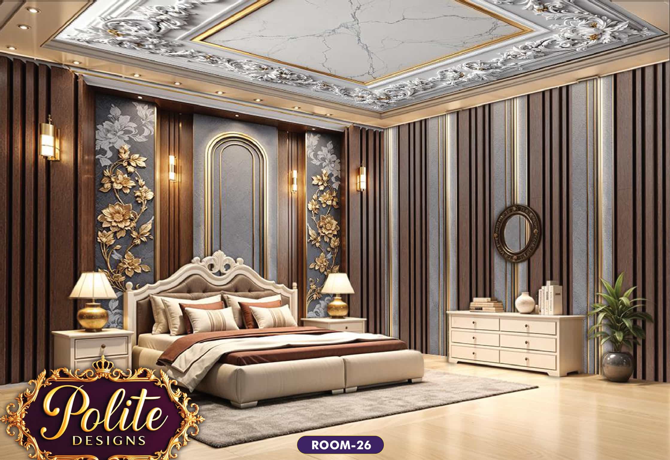 3d wallpaper for living room polite Design 26