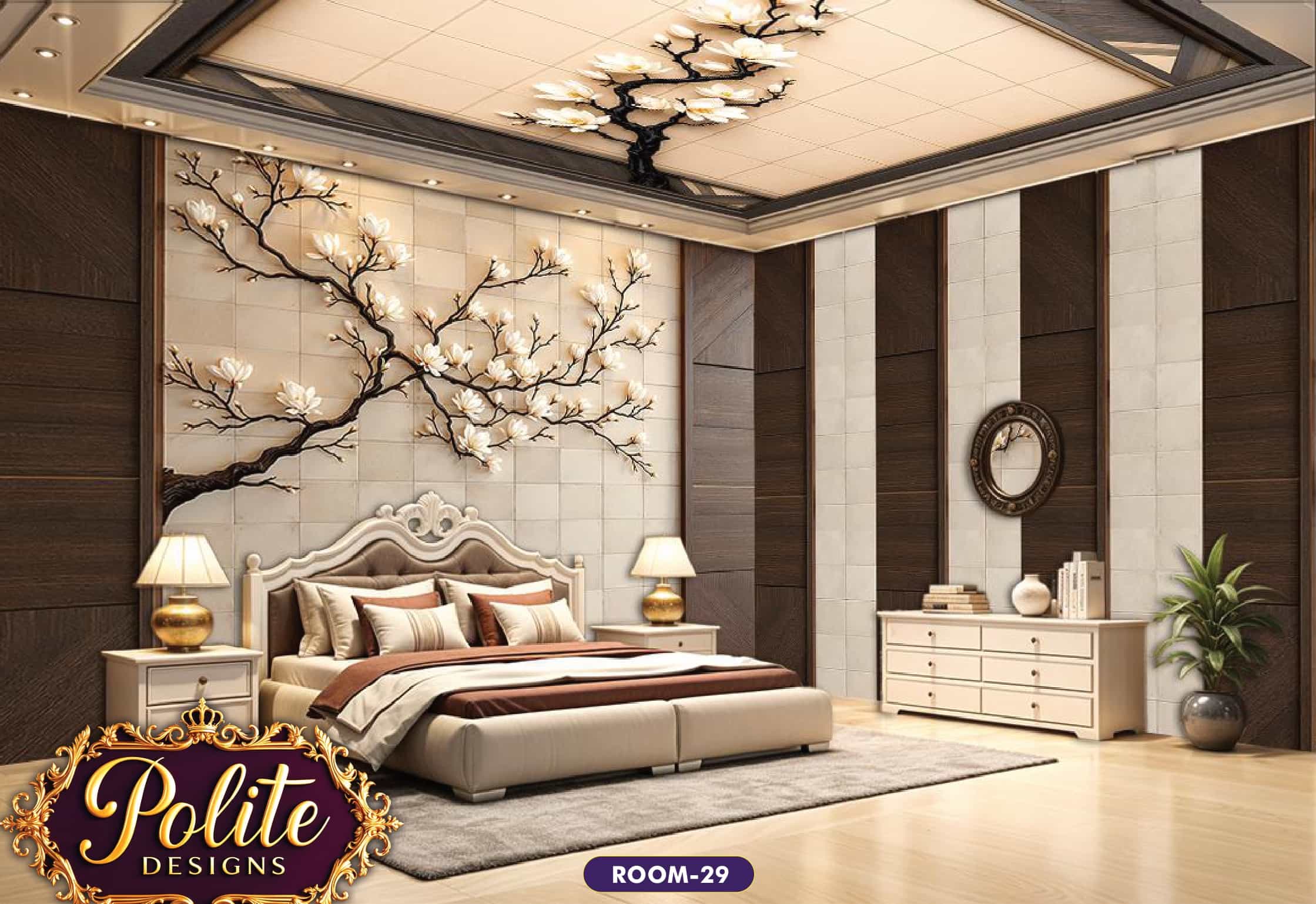 3d wallpaper for living room polite Design 29