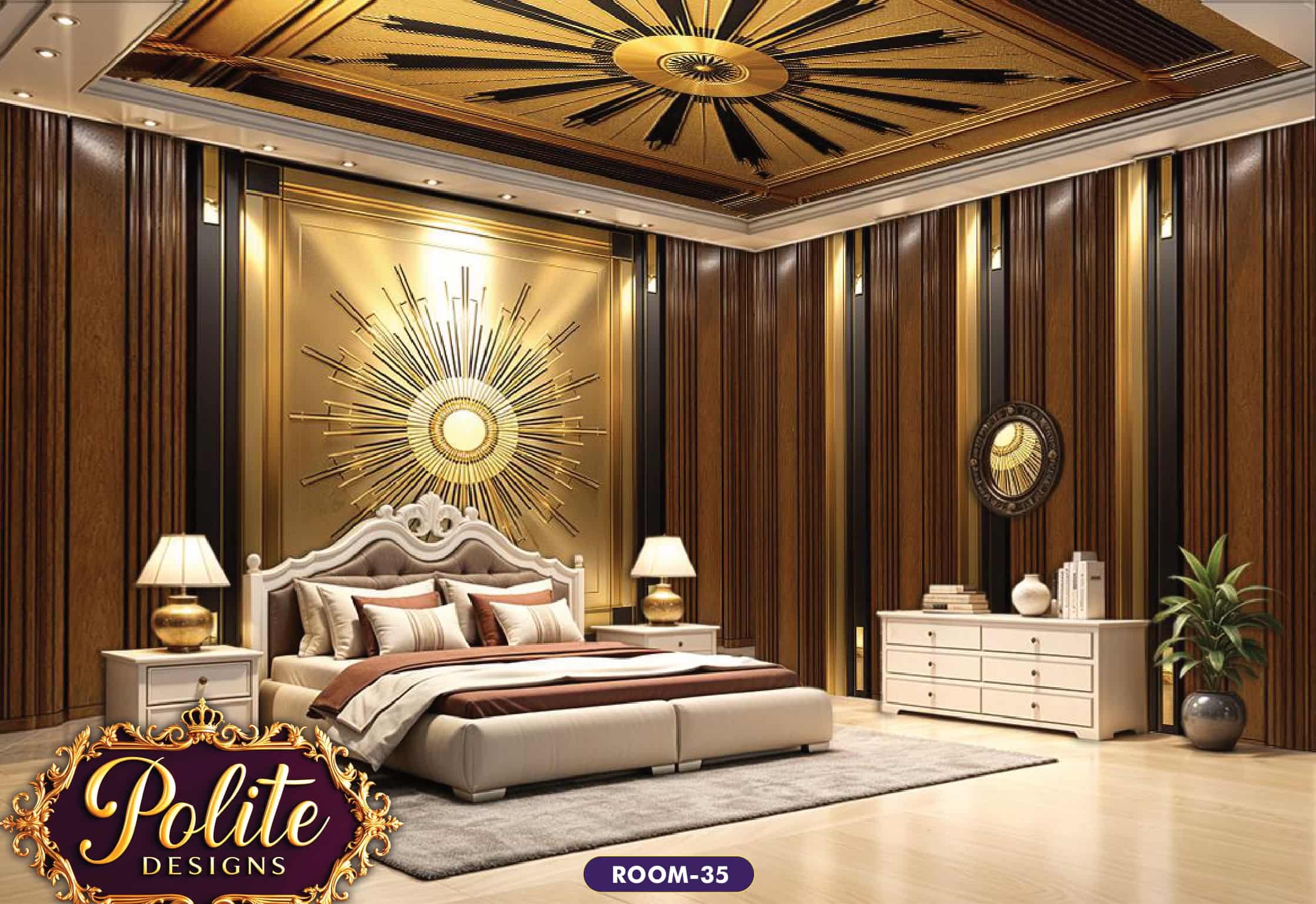 Trending 3D Wallpaper for Living Room | Polite Design 35