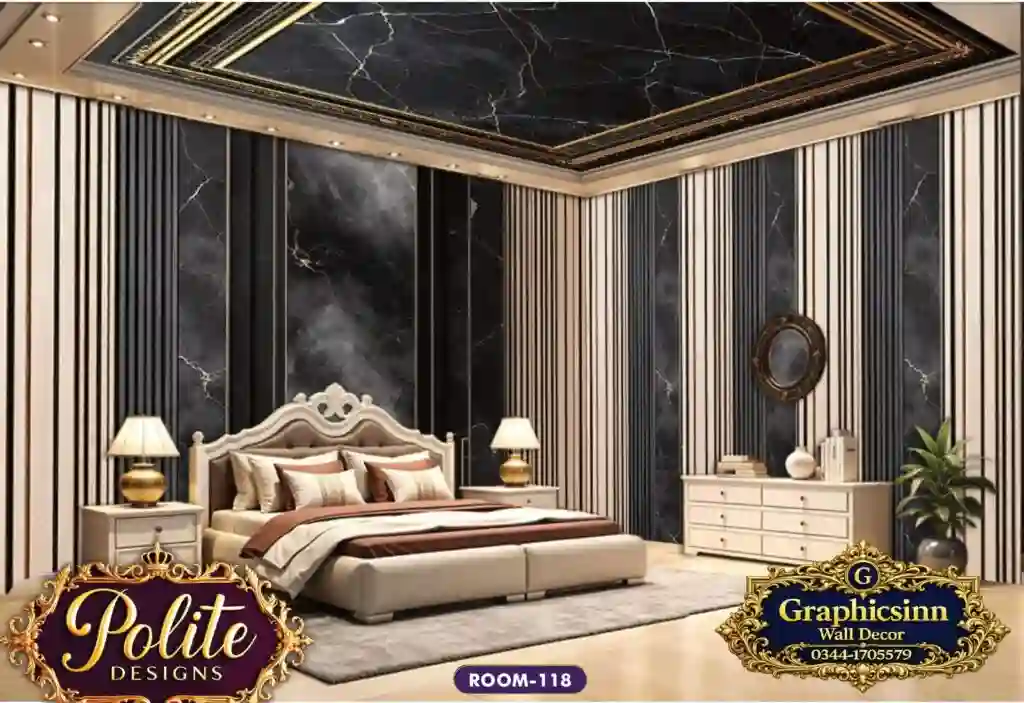 3D Dark Marble Fluted Panel Wallpaper File - Polite Designs 118 1 3D Dark Marble Fluted Panel Wallpaper File - Polite Designs 118