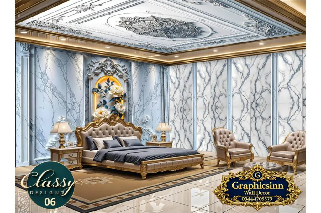 3D Glowing Floral Arch Marble Wallpaper HD File - Classy Designs 06 1 3D Glowing Floral Arch Marble Wallpaper HD File - Classy Designs 06