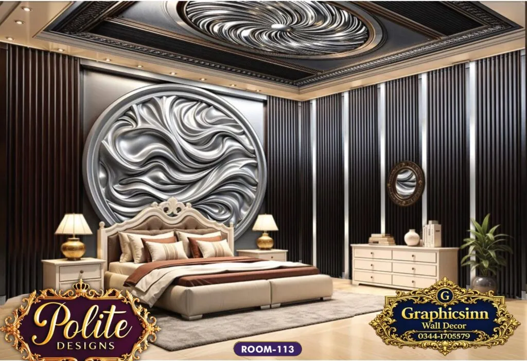 3D Silver Metallic Abstract Wave Wallpaper File - Polite Designs 113 1 3D Silver Metallic Abstract Wave Wallpaper File - Polite Designs 113