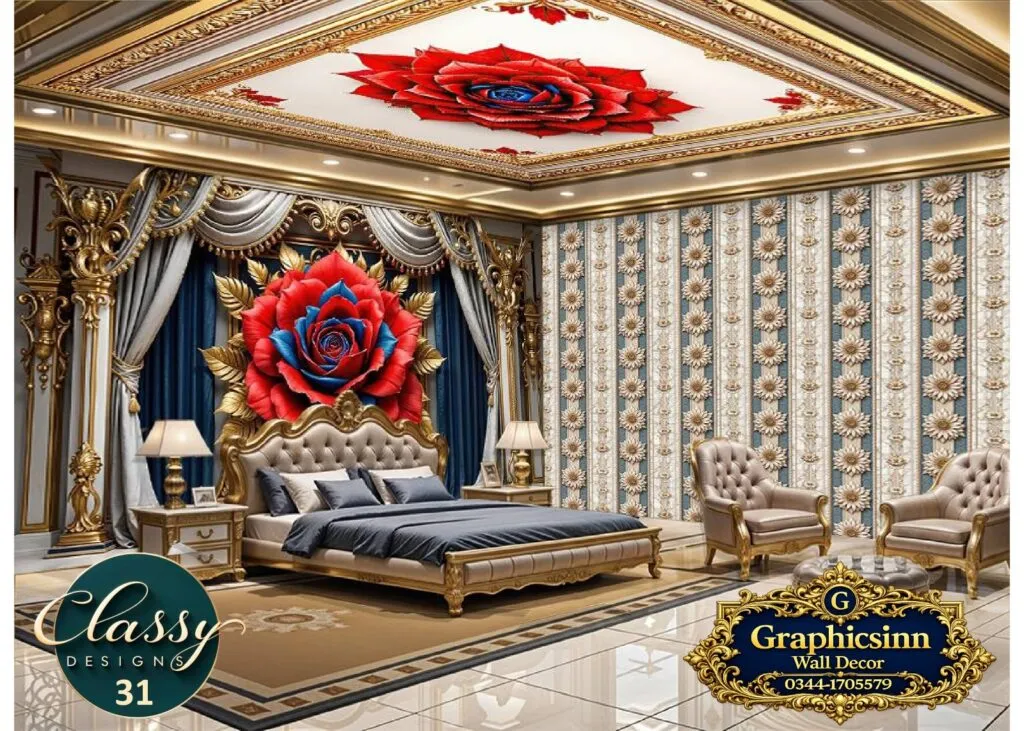 3D Red Blue Rose Drape Wallpaper HD Premium File - Classy Designs 31 1 3D Red Blue Rose Drape Wallpaper HD Premium File Classy Designs 31